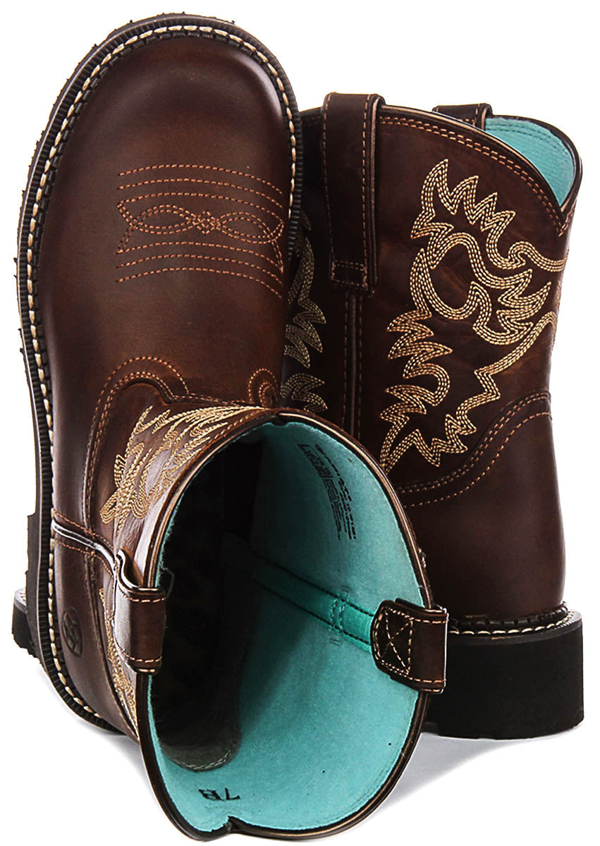 Ariat Fatbaby Western In Brown For Women