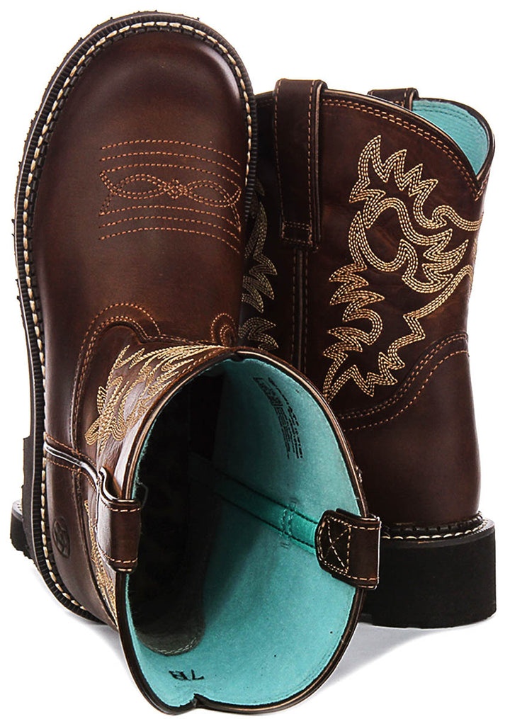 Ariat Fatbaby Western In Brown For Women
