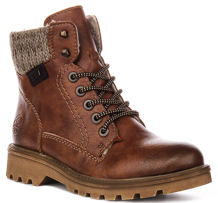 Rieker 73220-24 In Brown For Women