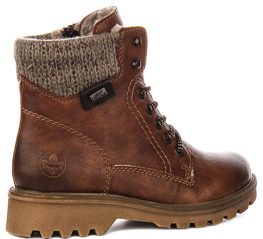 Rieker 73220-24 In Brown For Women