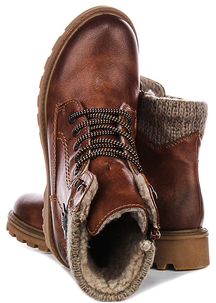 Rieker 73220-24 In Brown For Women