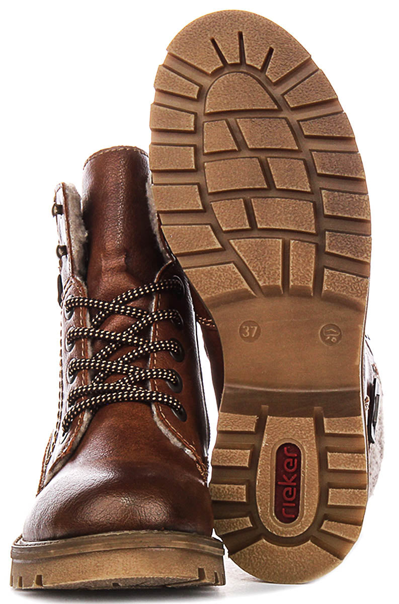 Rieker 73220-24 In Brown For Women