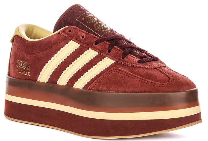 Adidas Gazelle Stack W In Brown For Women