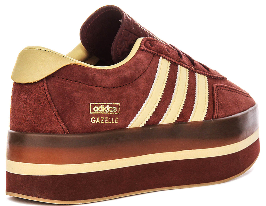 Adidas Gazelle Stack W In Brown For Women