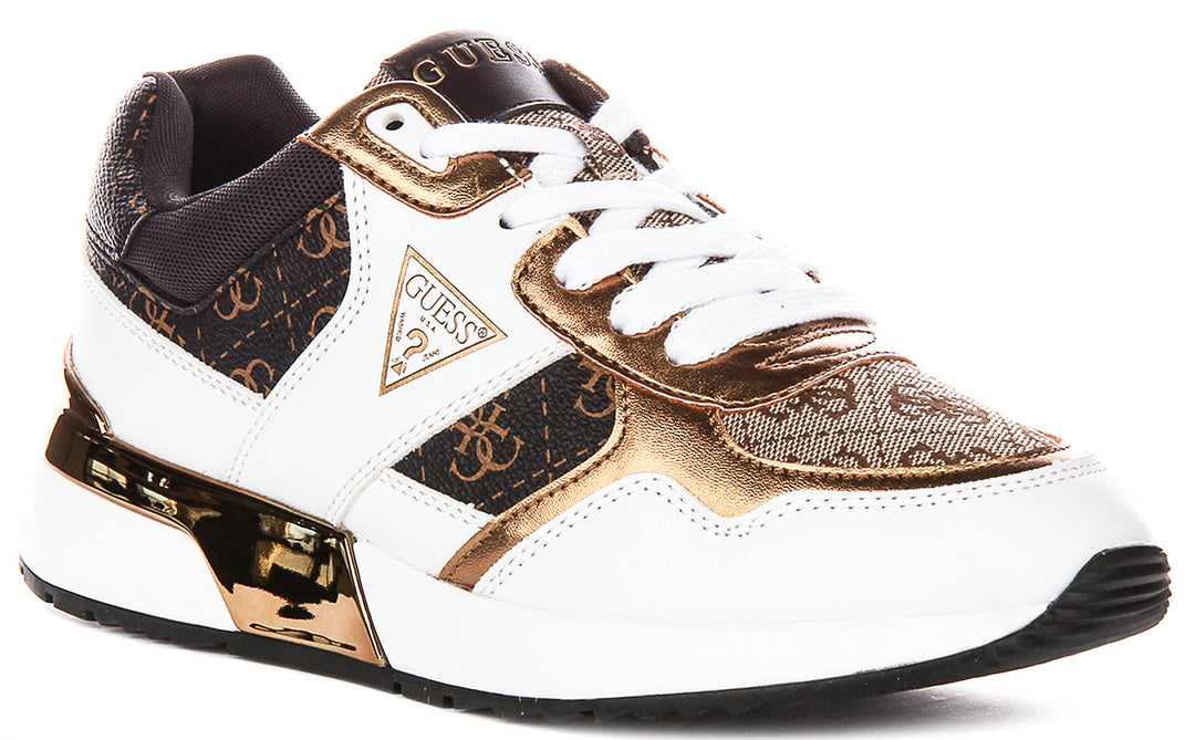 Guess Mickay In Brown Beige For Women