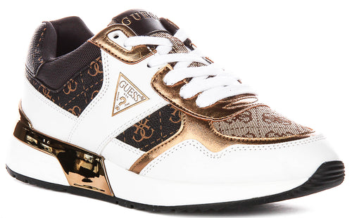 Guess Mickay In Brown Beige For Women