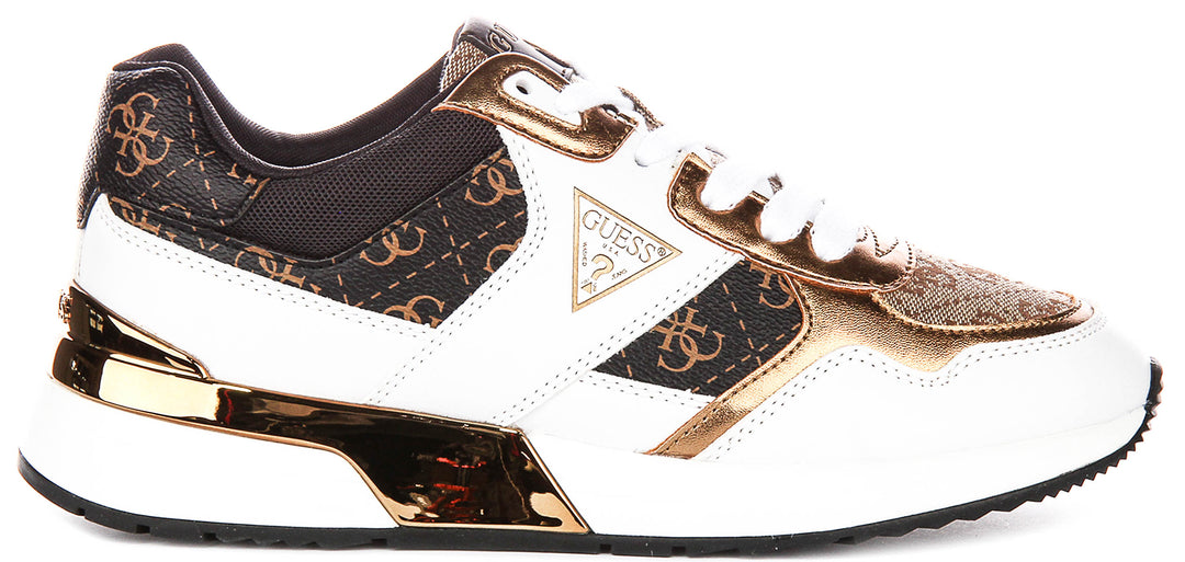 Guess Mickay In Brown Beige For Women