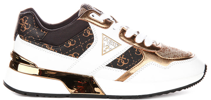 Guess Mickay In Brown Beige For Women