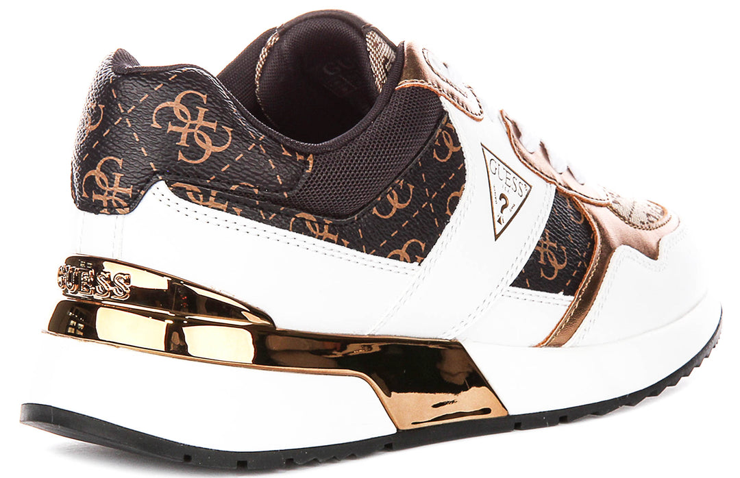 Guess Mickay In Brown Beige For Women