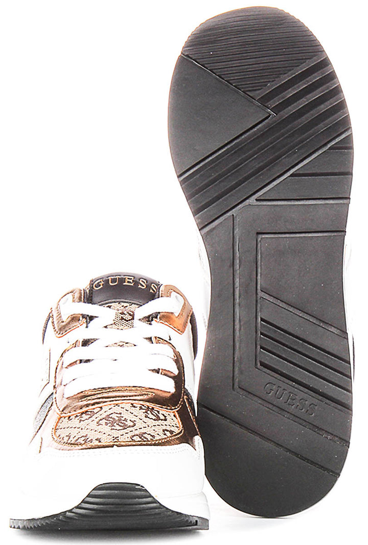 Guess Mickay In Brown Beige For Women