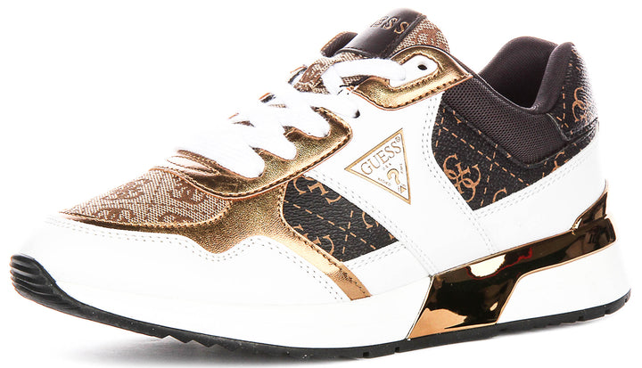 Guess Mickay In Brown Beige For Women