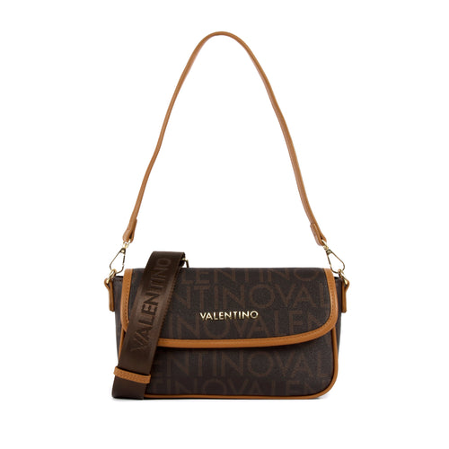 Valentino Regina Re Flap Shoulder Bag In Brown For Women