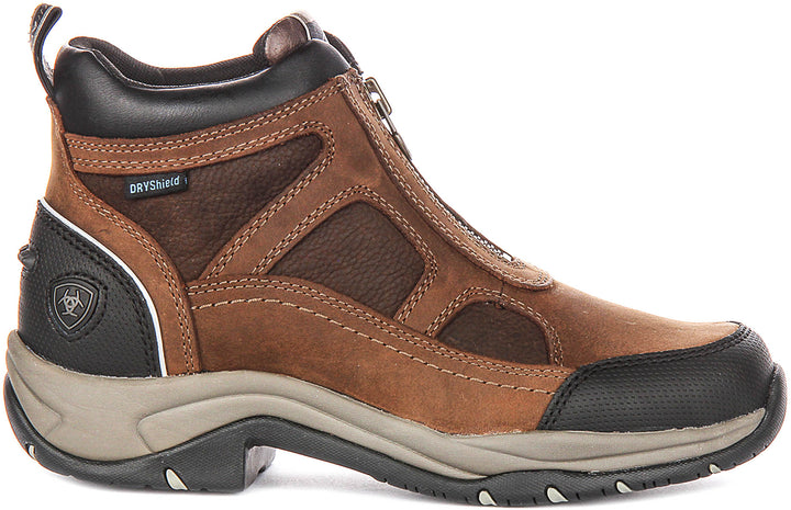 Ariat Terrain Zip H20 In Brown For Women | Waterproof