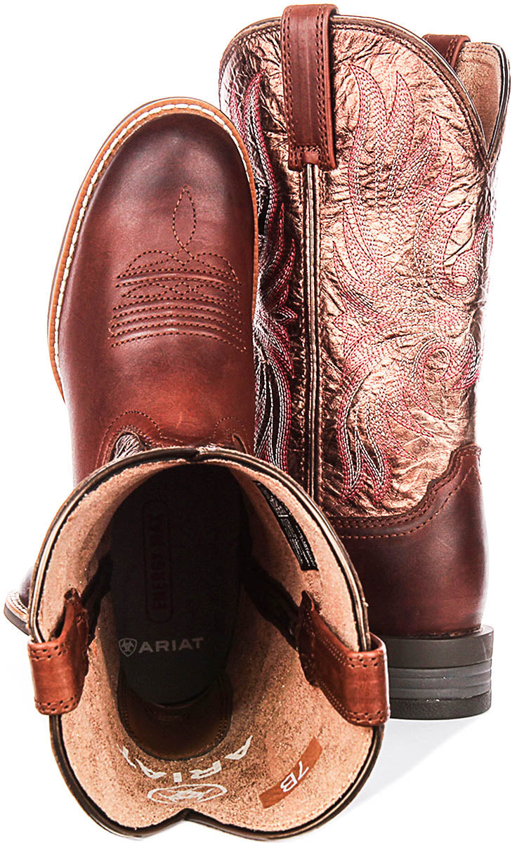 Ariat Ranahan Western Boot In Brown For Women