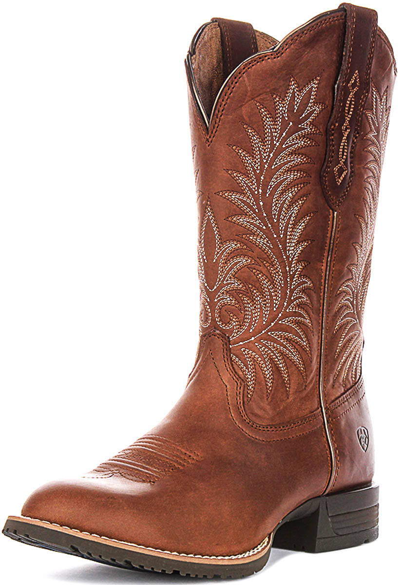 Ariat Hybrid Ranchwork In Brown For Women