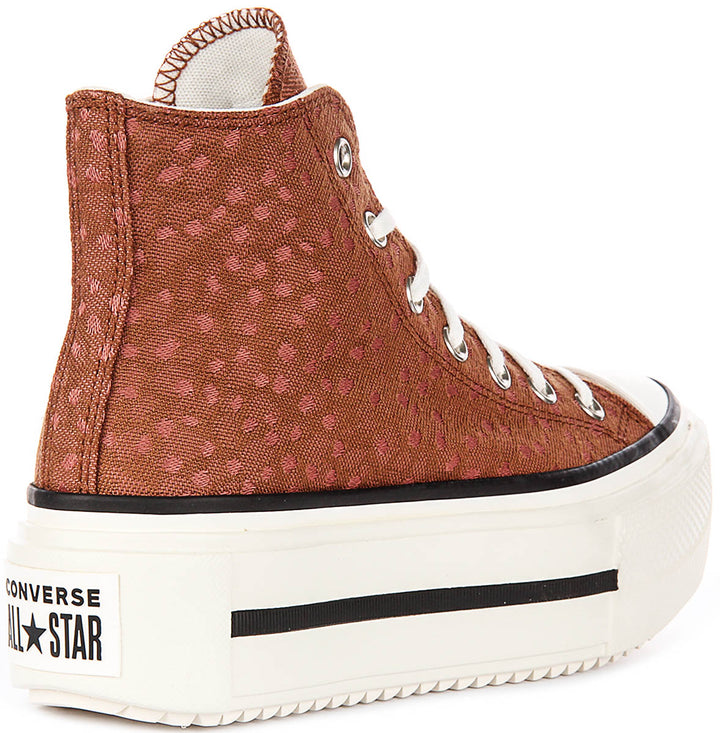Converse A17883C Double Stack In Brown Deer Print