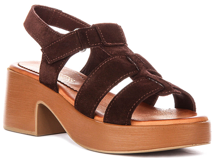 Justinreess England Sylvia In Brown For Women