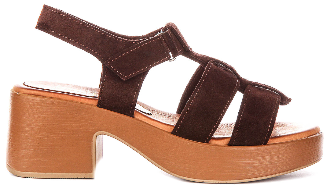 Justinreess England Sylvia In Brown For Women