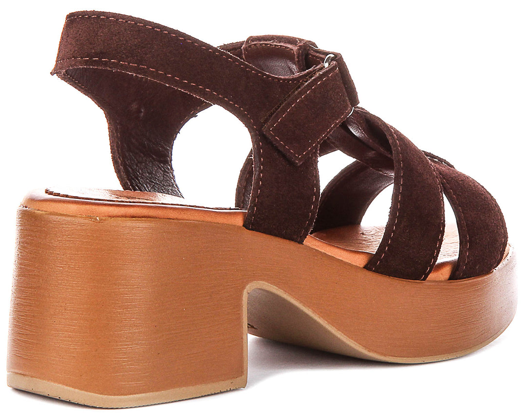 Justinreess England Sylvia In Brown For Women