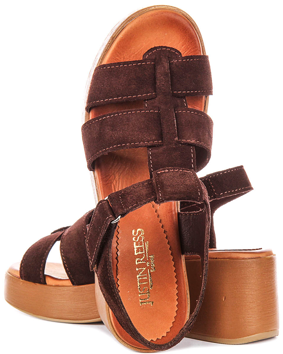 Justinreess England Sylvia In Brown For Women