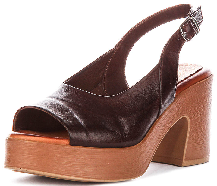 Justinreess England Teresa In Brown For Women