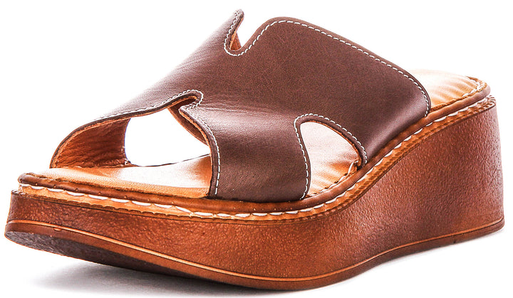 Justinreess England Salma In Brown For Women