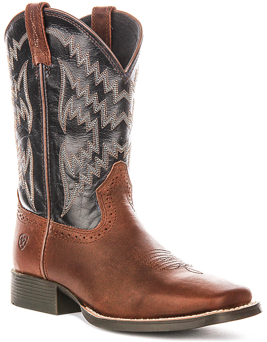 Ariat Tycoon In Brown For Juniors