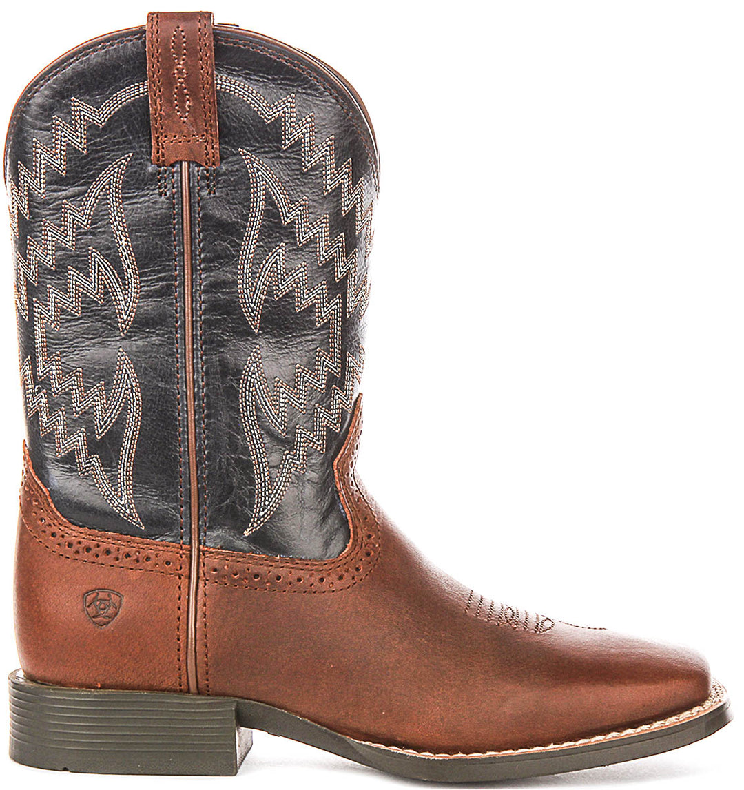 Ariat Tycoon In Brown For Juniors