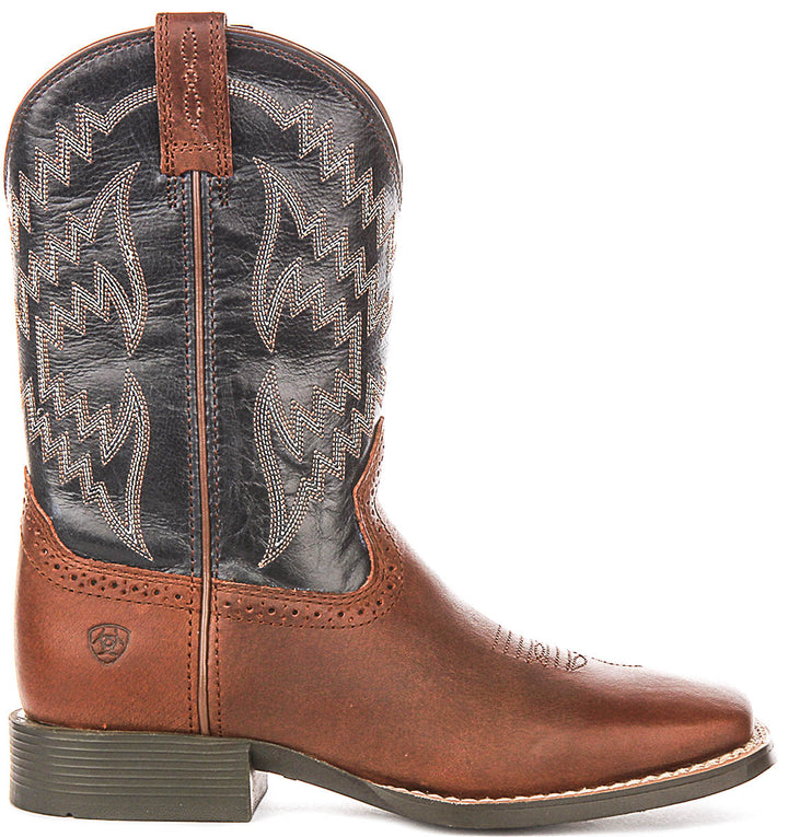 Ariat Tycoon In Brown For Juniors