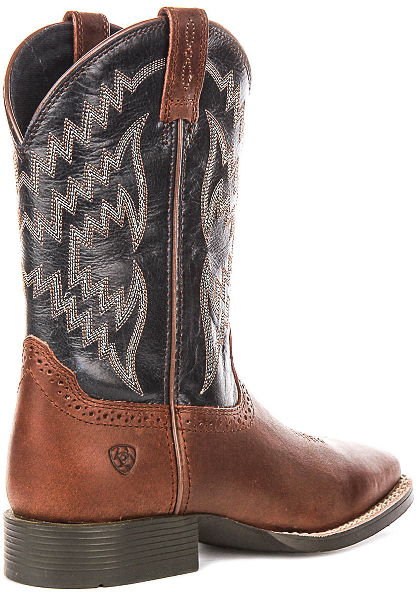 Ariat Tycoon In Brown For Juniors