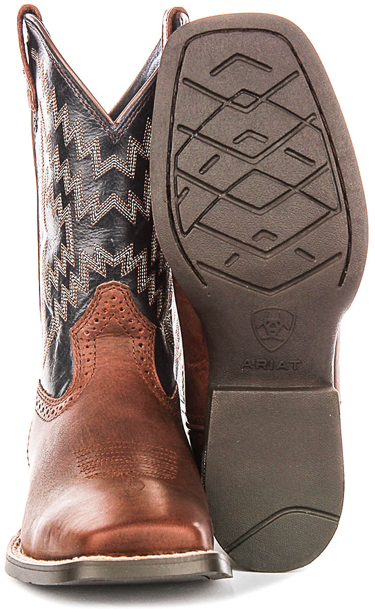 Ariat Tycoon In Brown For Juniors