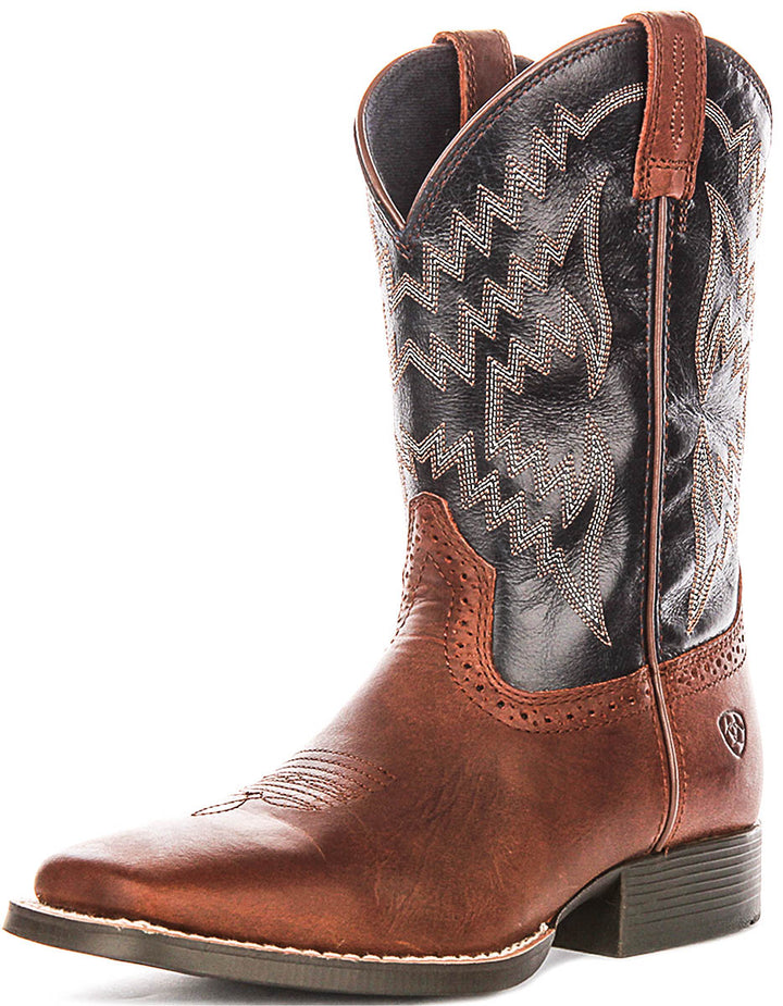 Ariat Tycoon In Brown For Juniors