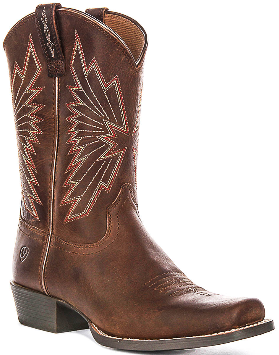 Ariat Decatur In Brown For Juniors
