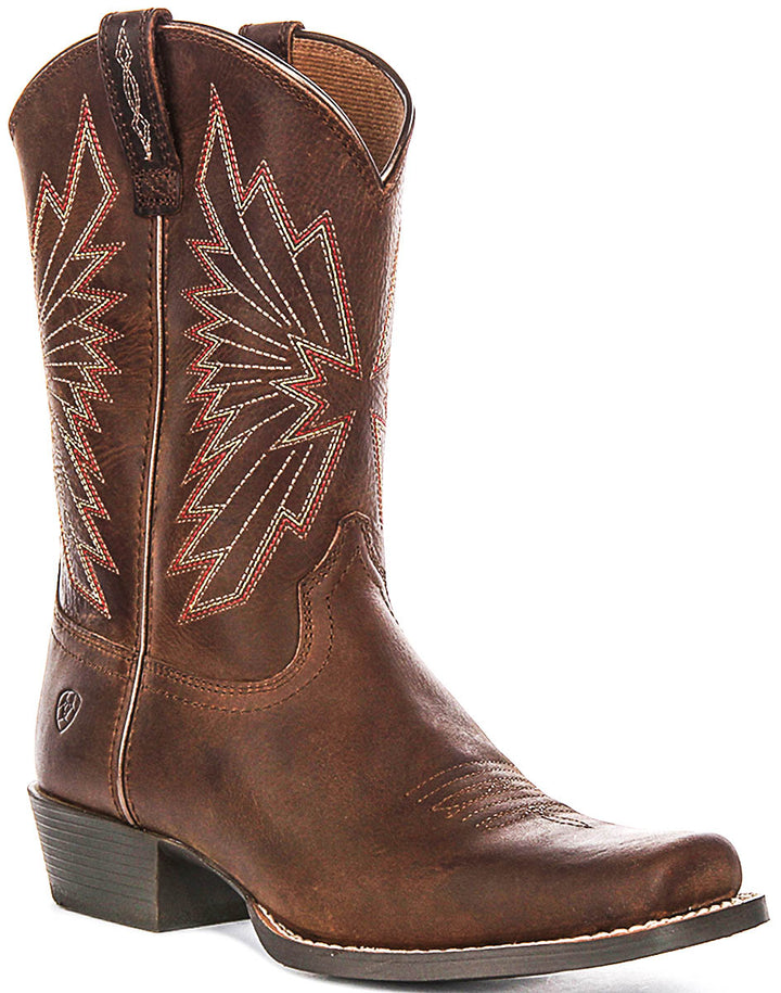 Ariat Decatur In Brown For Juniors