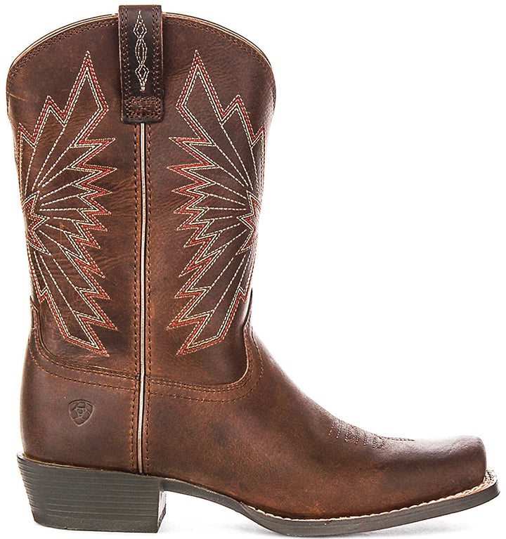 Ariat Decatur In Brown For Juniors