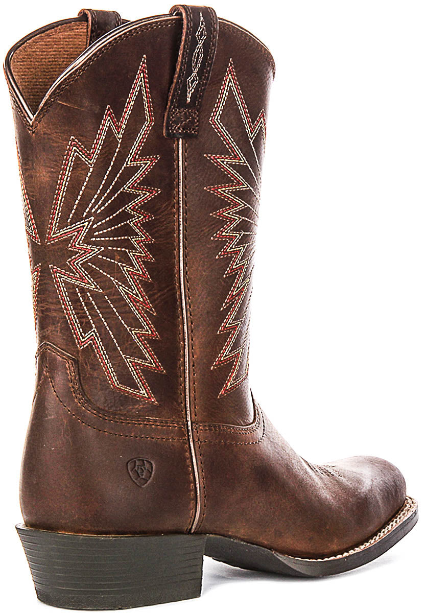 Ariat Decatur In Brown For Juniors