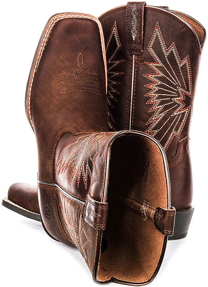 Ariat Decatur In Brown For Juniors