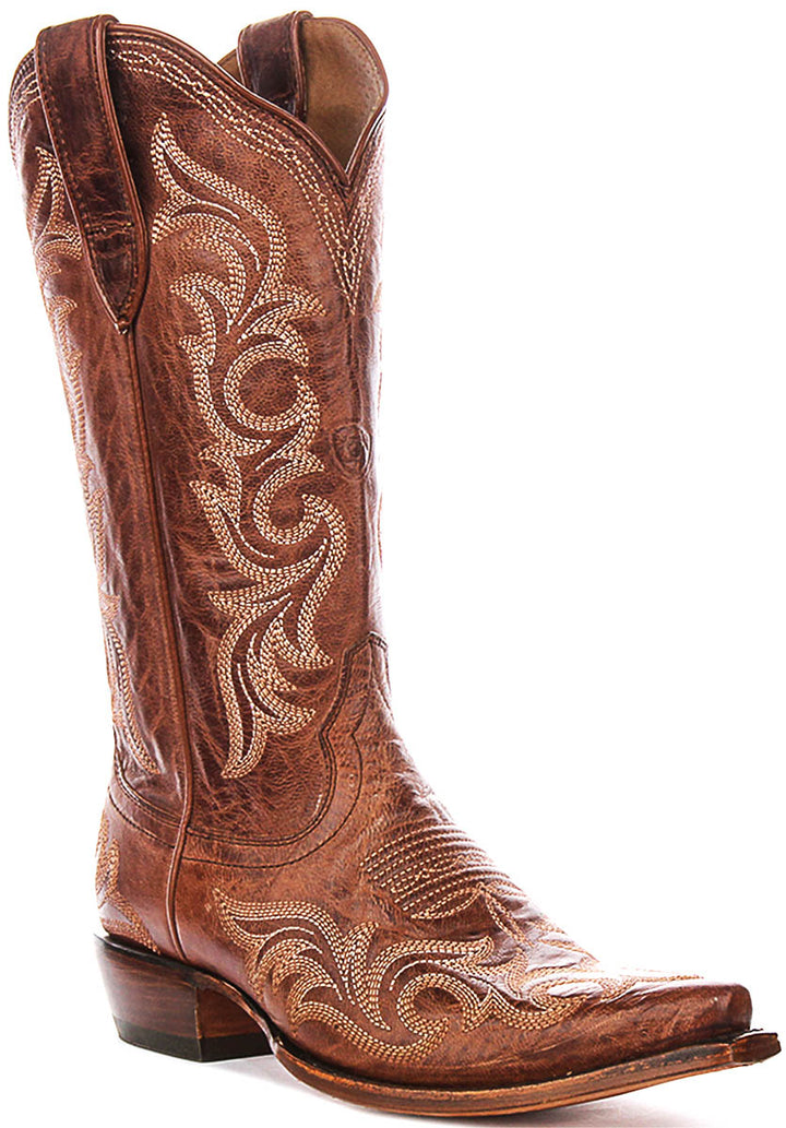 Ariat Hazen Coyboy Boots In Brown For Women