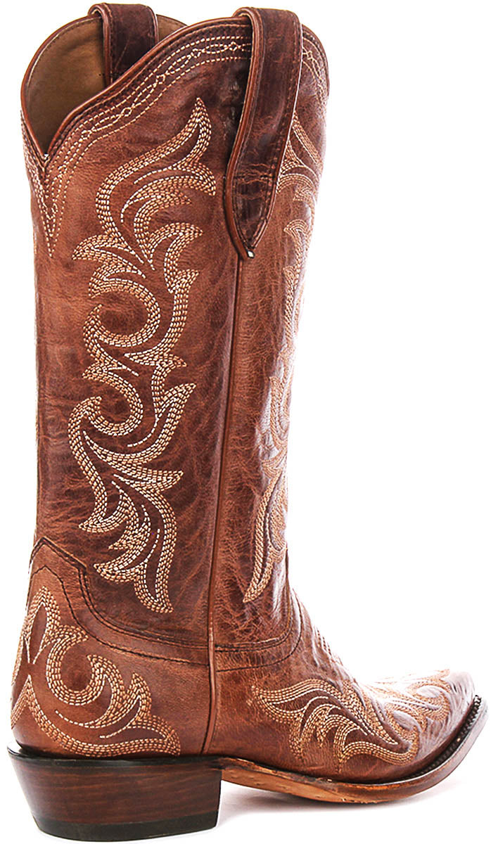 Ariat Hazen Coyboy Boots In Brown For Women