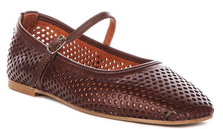 Justinreess England Heidi In Brown For Women