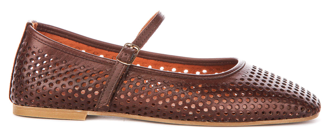 Justinreess England Heidi In Brown For Women
