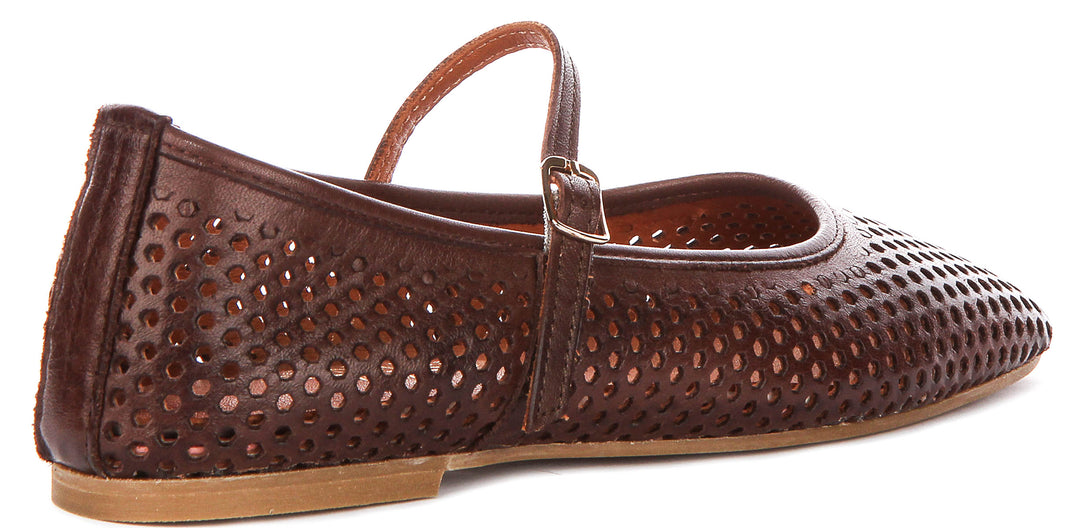 Justinreess England Heidi In Brown For Women