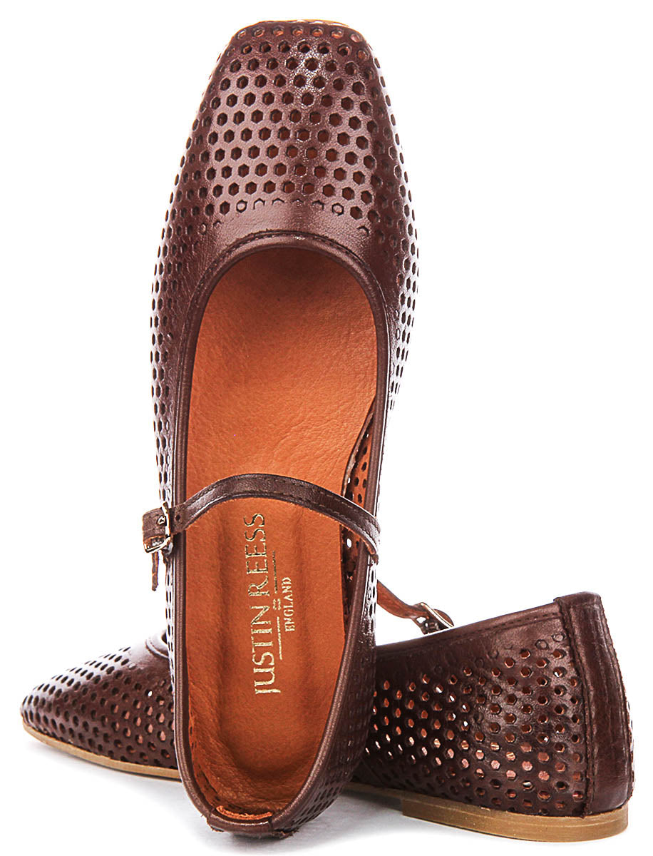 Justinreess England Heidi In Brown For Women