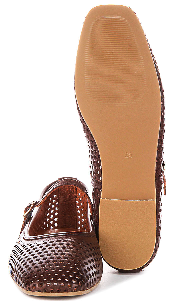 Justinreess England Heidi In Brown For Women