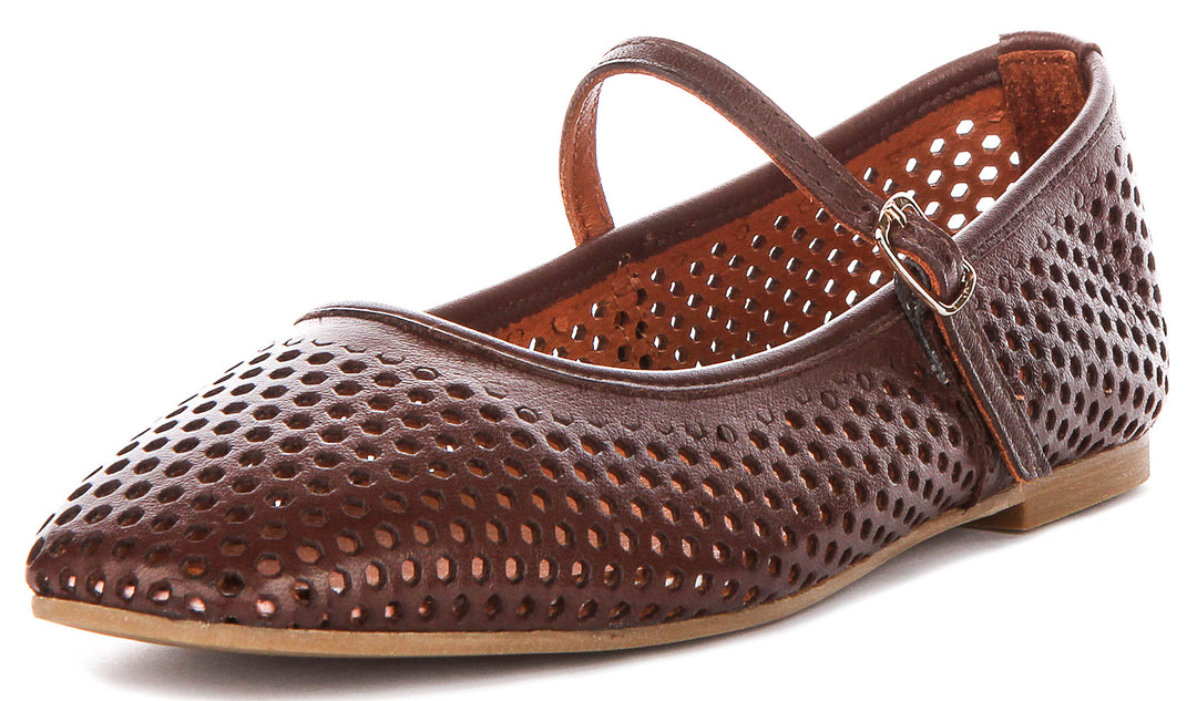 Justinreess England Heidi In Brown For Women