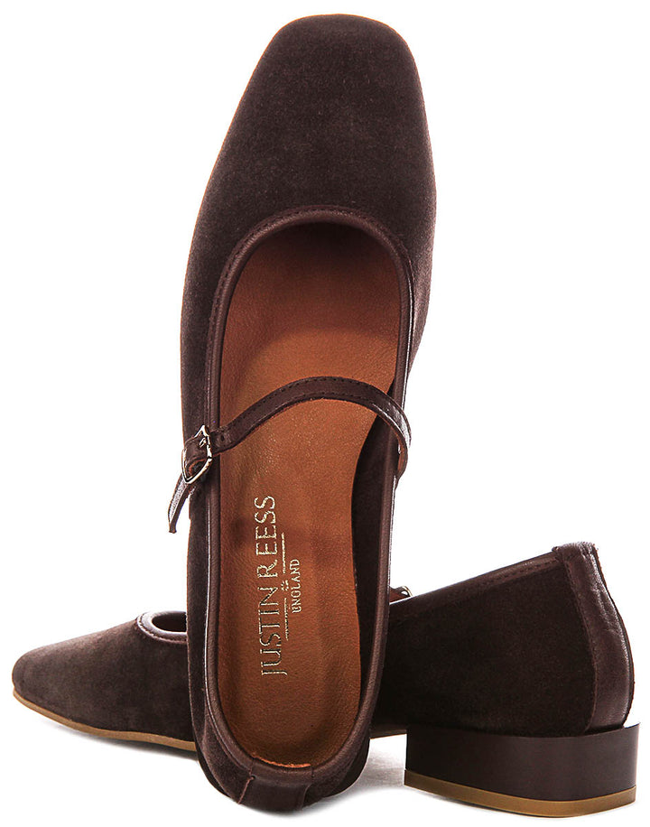 Justinreess England Jasmin In Brown For Women