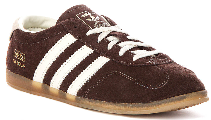 Adidas Gazelle Lo Prow In Brown For Women