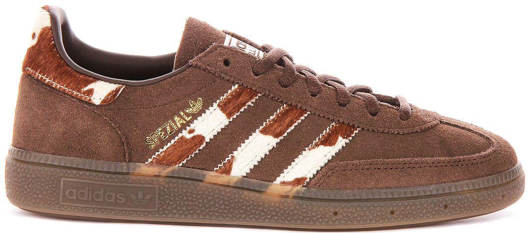 Adidas Handbal Spezial In Brown Cow Print For Women