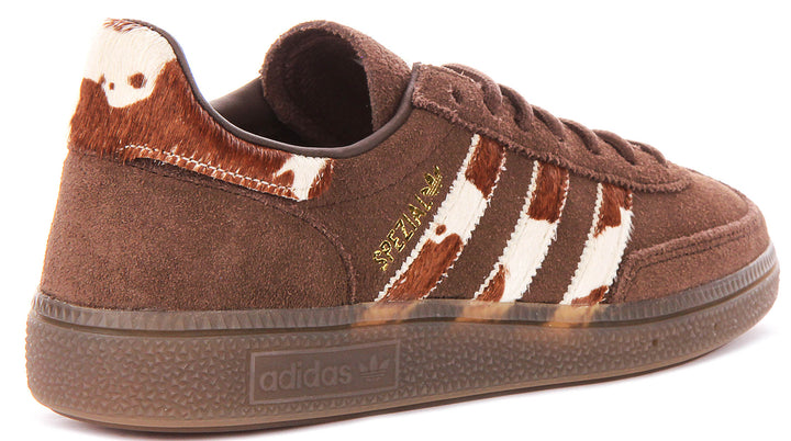 Adidas Handbal Spezial In Brown Cow Print For Women