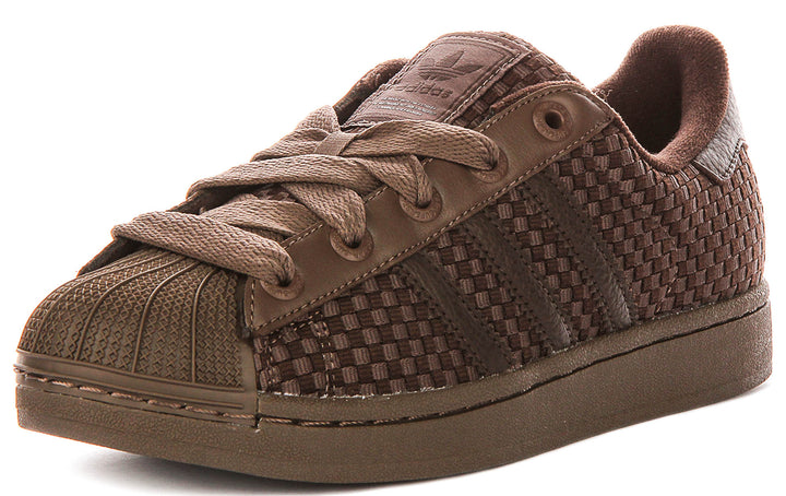 Adidas Superstar II In Brown Trainers